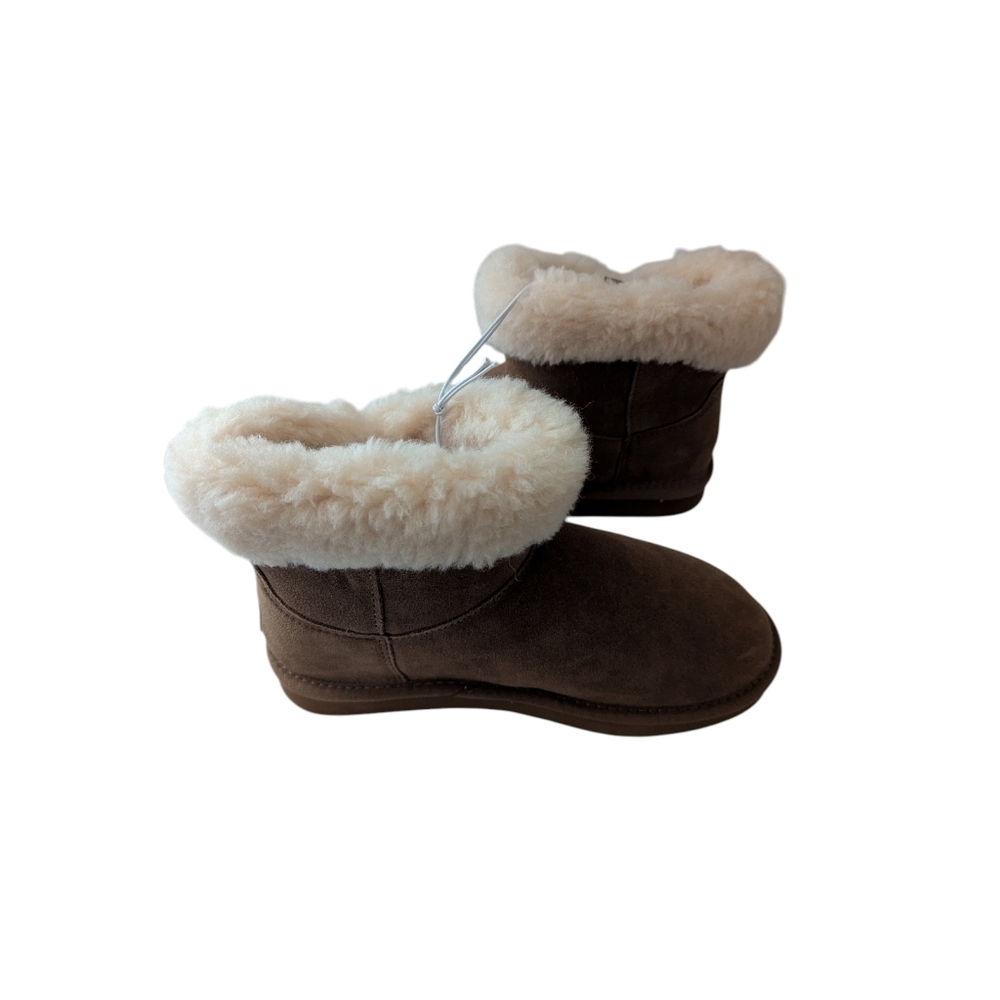 Bearpaw Women's Ankle Boots Size 8 Cream color - Picture 6 of 9